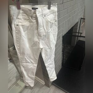Express Women White Jeans